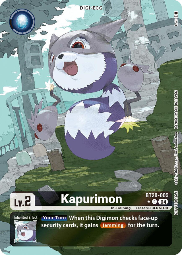 Kapurimon [BT20-005] (Box Promotion Pack) [Release Special Booster Ver.2.5 Promos]