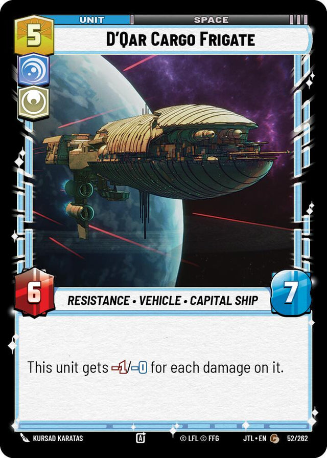 D'Qar Cargo Frigate (52/252) (52/252) [Jump to Lightspeed]