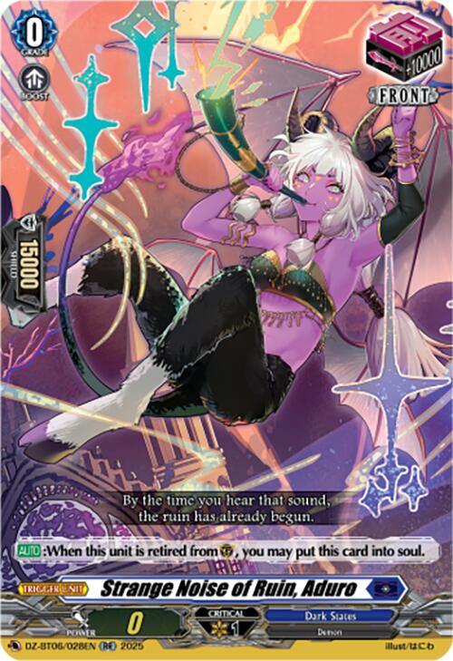 Strange Noise of Ruin, Aduro (DZ-BT06/028EN) [Generation Dragenesis] - PCA Designer Toys