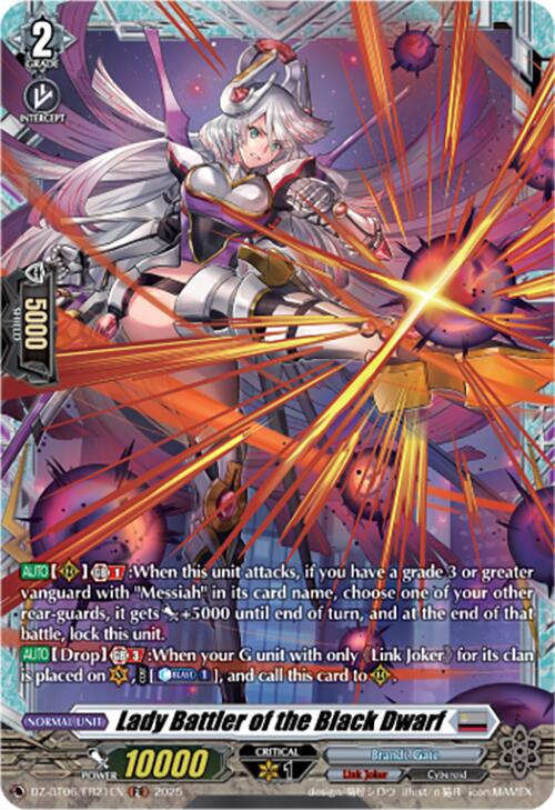 Lady Battler of the Black Dwarf (DZ-BT06/FR21EN) [Generation Dragenesis] - PCA Designer Toys
