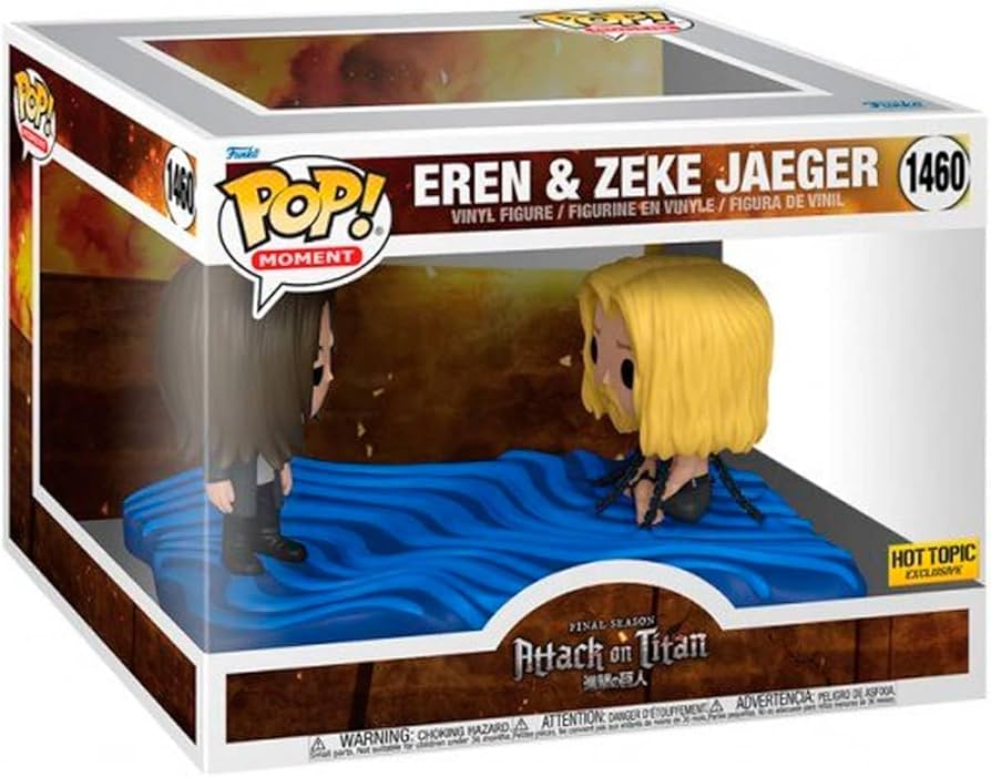 Eren & Zeke Jaeger Attack on Titan moments delux Pop!