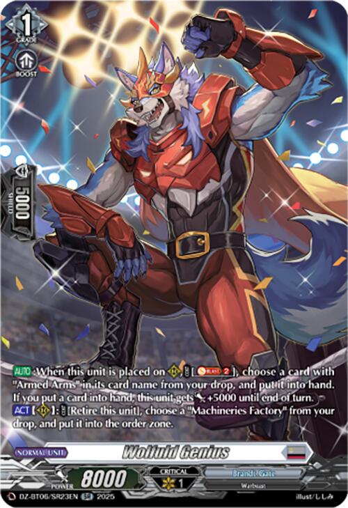 Wolfuld Genius (DZ-BT06/SR23EN) [Generation Dragenesis]