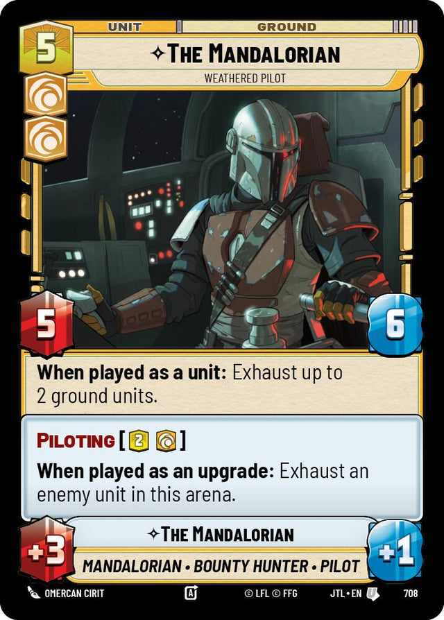 The Mandalorian - Weathered Pilot (708) (708) [Jump to Lightspeed]