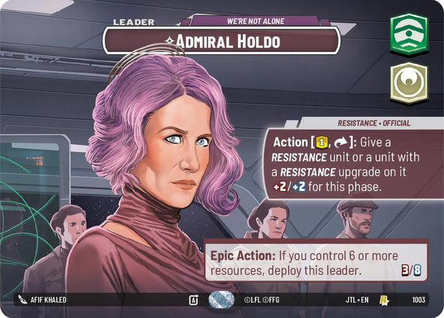Admiral Holdo - We're Not Alone (1003) (Showcase) (1003) [Jump to Lightspeed]