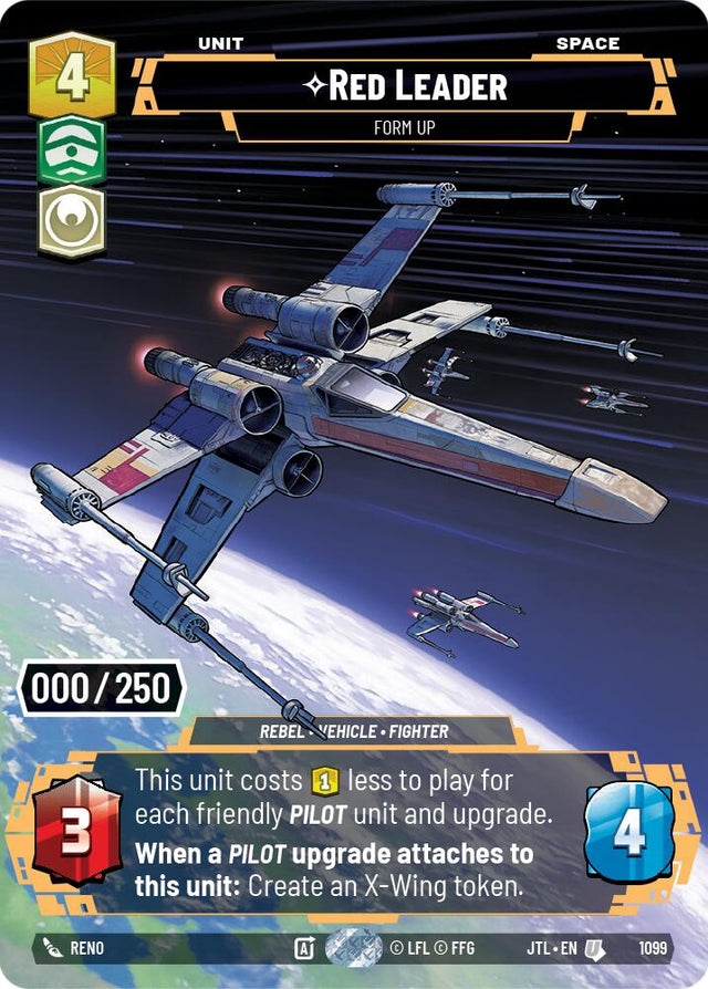 Red Leader - Form Up (1099) (Serialized) (1099) [Jump to Lightspeed]