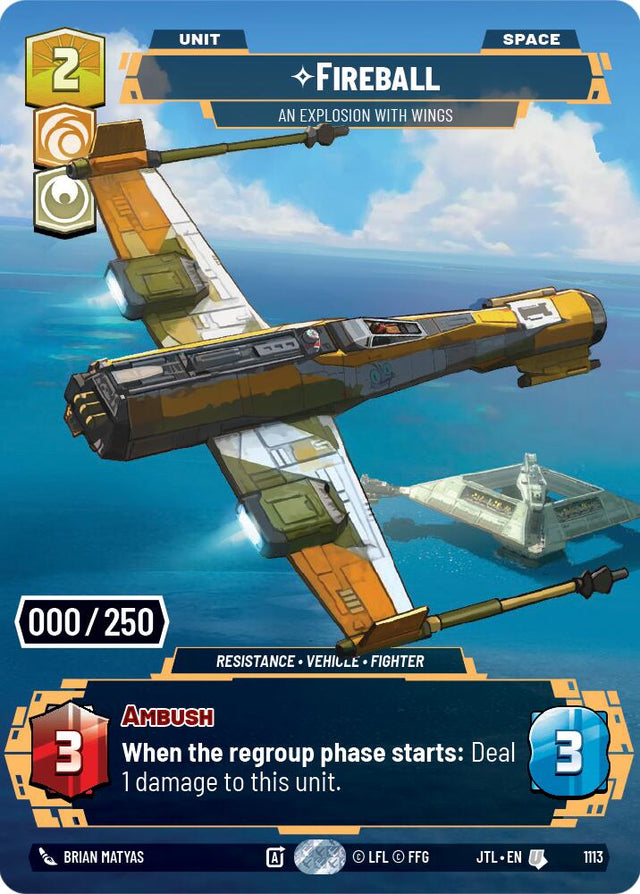 Fireball - An Explosion With Wings (1113) (Serialized) (1113) [Jump to Lightspeed]