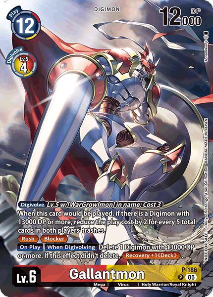 Gallantmon [P-186] (BT-21: Illustration Celebration Pack) [World Convergence] - PCA Designer Toys