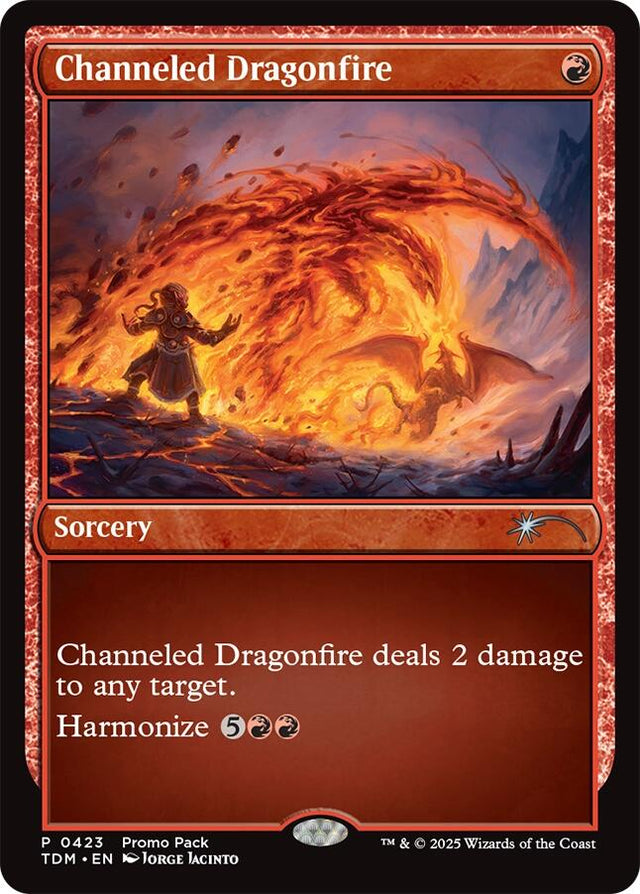 Channeled Dragonfire (Promo Pack) [Tarkir: Dragonstorm Promos]