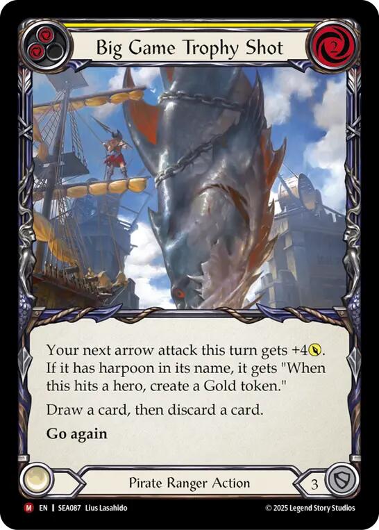 Big Game Trophy Shot [SEA087] (High Seas) - PCA Designer Toys