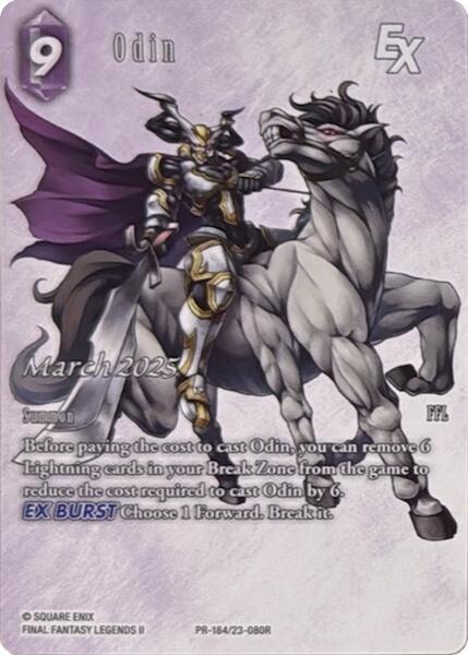 Odin EX (Full Art) [Promo Cards] - PCA Designer Toys