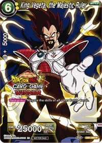 King Vegeta, the Majestic Ruler (Winner Stamped) (DB1-066) [Tournament Promotion Cards] - PCA Designer Toys