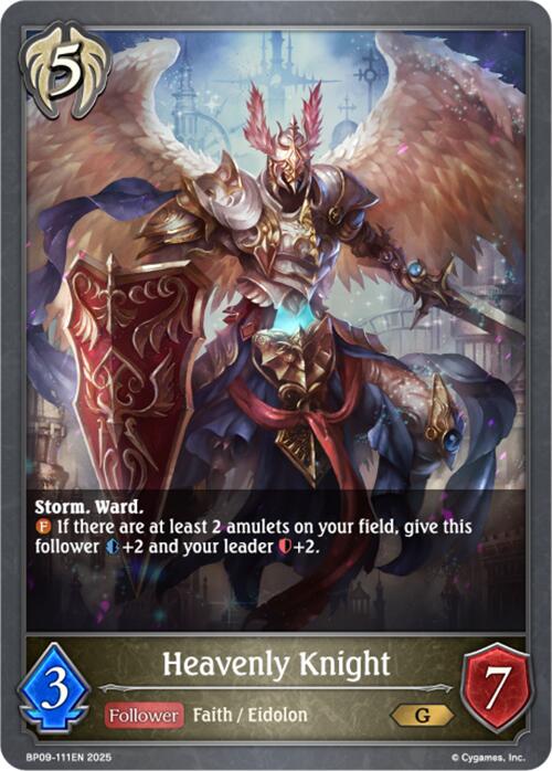Heavenly Knight (BP09-111EN) [Duet of Dawn and Dusk]