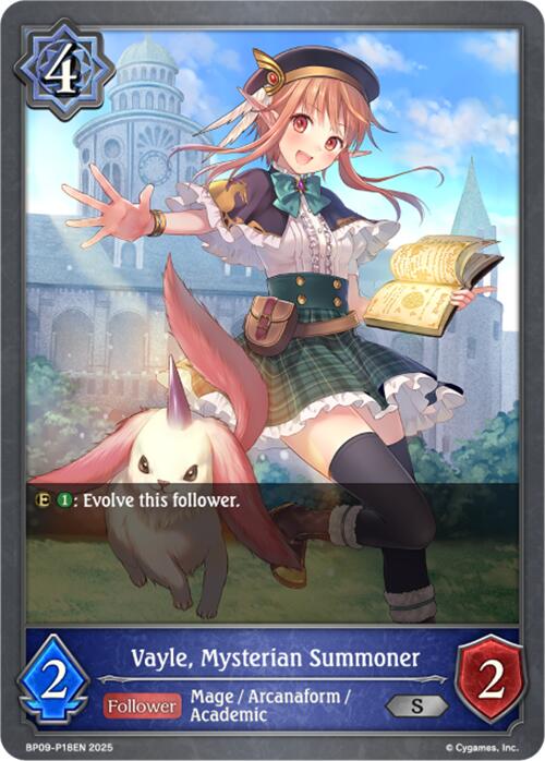 Vayle, Mysterian Summoner - P18 (Foil) (BP09-P18EN) [Duet of Dawn and Dusk]