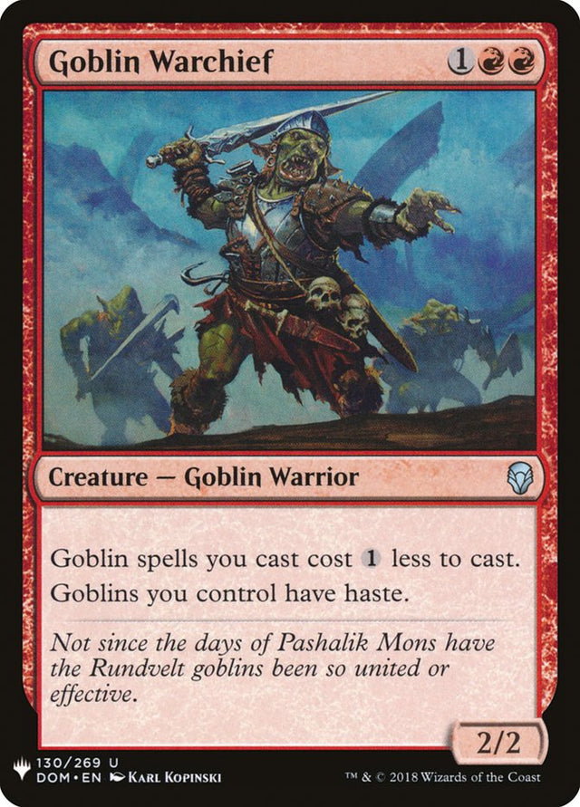 Goblin Warchief [The List] - PCA Designer Toys