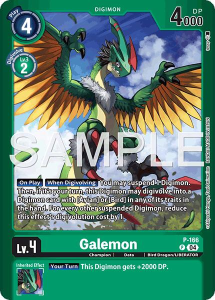 Galemon [P-166] (Limited Card Pack -Billion Bullet-) [Limited Card Pack -Billion Bullet-] - PCA Designer Toys