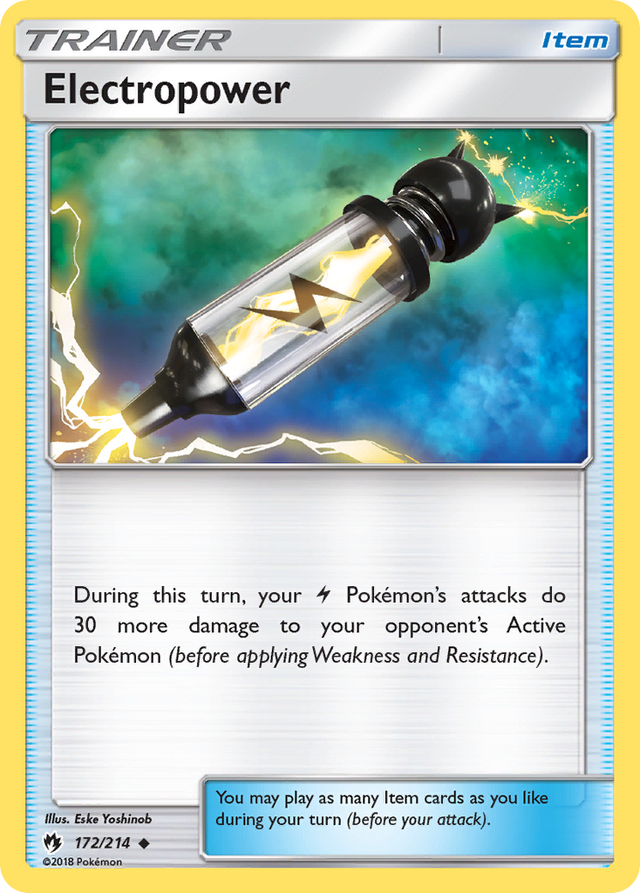 Electropower (172/214) [Sun & Moon: Lost Thunder] - PCA Designer Toys