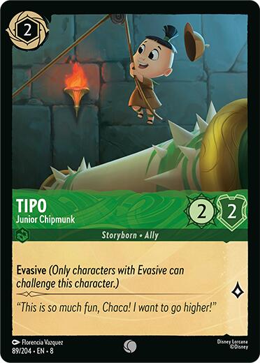 Tipo - Junior Chipmunk (89/204) [Reign of Jafar]