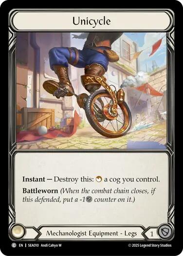 Unicycle [SEA010] (High Seas) - PCA Designer Toys