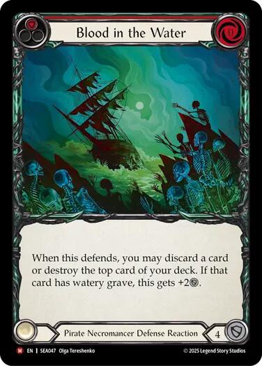Blood in the Water [SEA047] (High Seas) - PCA Designer Toys