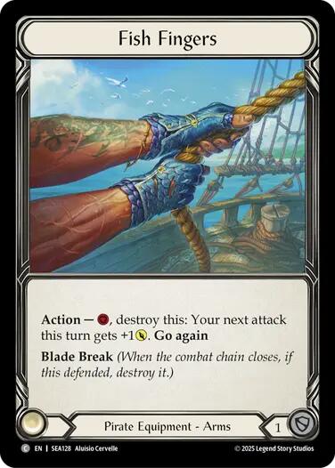 Fish Fingers [SEA128] (High Seas) - PCA Designer Toys