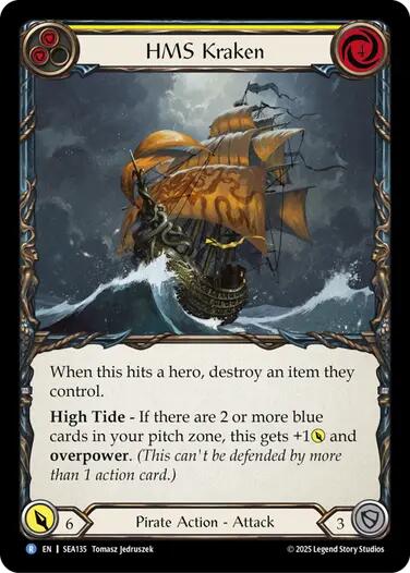 HMS Kraken [SEA135] (High Seas) - PCA Designer Toys
