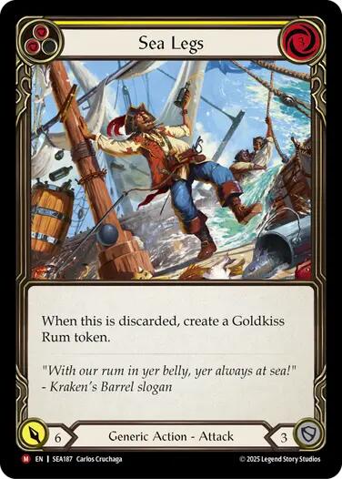 Sea Legs [SEA187] (High Seas) - PCA Designer Toys