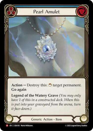 Pearl Amulet [SEA193] (High Seas) - PCA Designer Toys