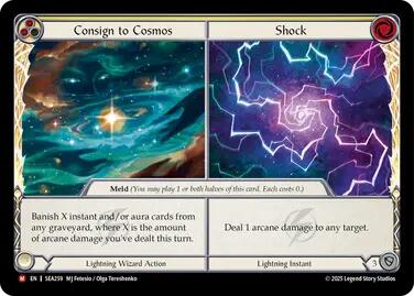 Consign to Cosmos // Shock [SEA259] (High Seas)  Rainbow Foil - PCA Designer Toys