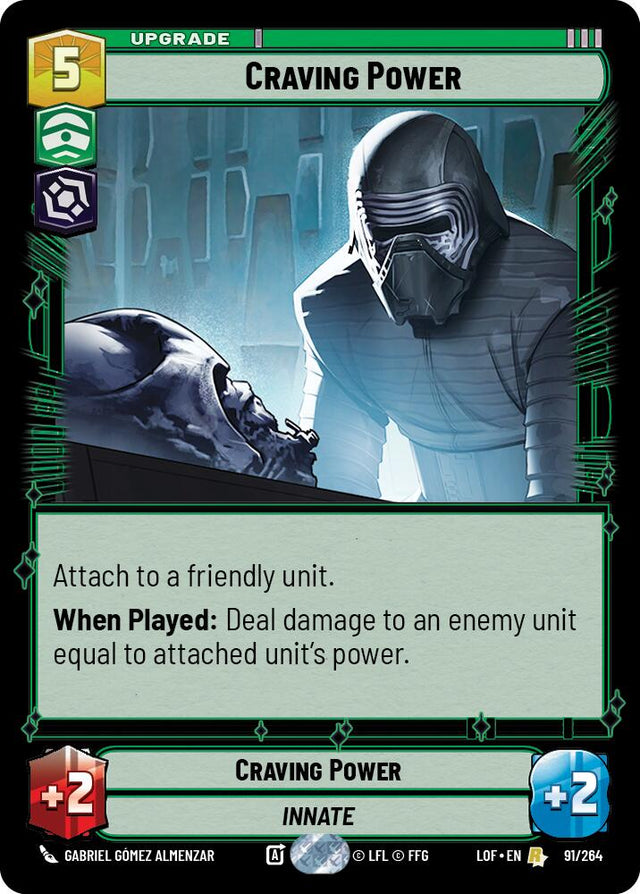 Craving Power (91/264) (91/264) [Legends of the Force]