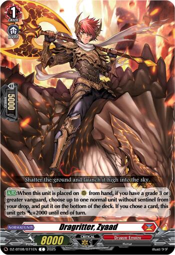 Dragritter, Zyaad (DZ-BT08/071EN) [Knights 0f Rebirth]