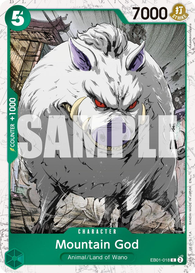 Mountain God (Pirate Foil) [Premium Booster -The Best- Vol. 2]