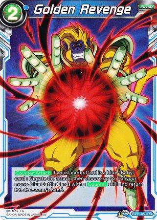 Golden Revenge (BT11-059) [Vermilion Bloodline 2nd Edition] - PCA Designer Toys