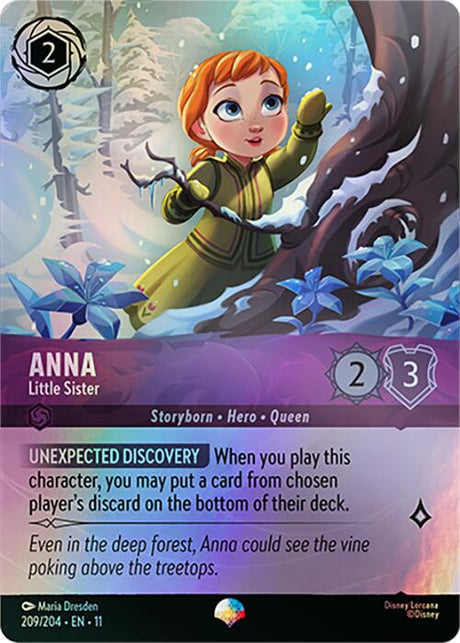 Anna - Little Sister (Epic) (209/204) [Winterspell] - PCA Designer Toys