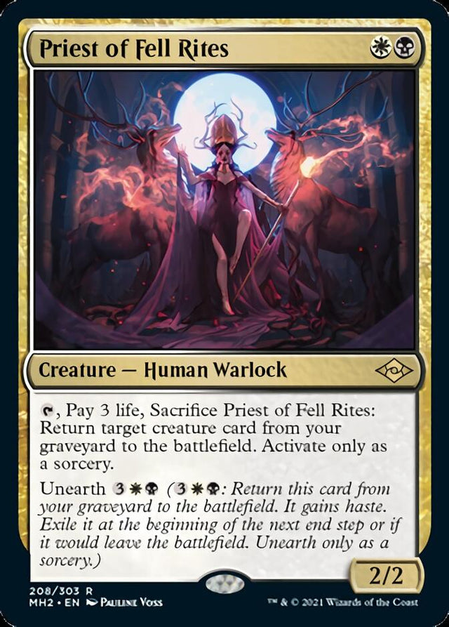 Priest of Fell Rites [Modern Horizons 2] - PCA Designer Toys
