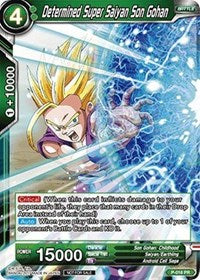 Determined Super Saiyan Son Gohan (Foil Version) (P-016) [Promotion Cards] - PCA Designer Toys