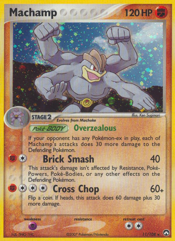 Machamp (11/108) [EX: Power Keepers] - PCA Designer Toys