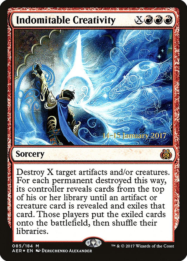 Indomitable Creativity [Aether Revolt Prerelease Promos] - PCA Designer Toys