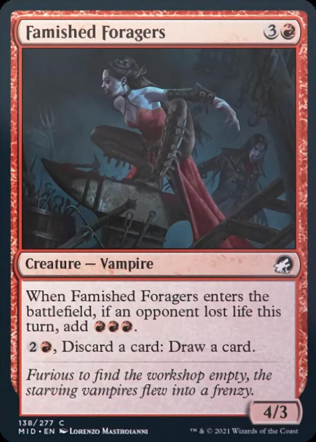 Famished Foragers [Innistrad: Midnight Hunt] - PCA Designer Toys