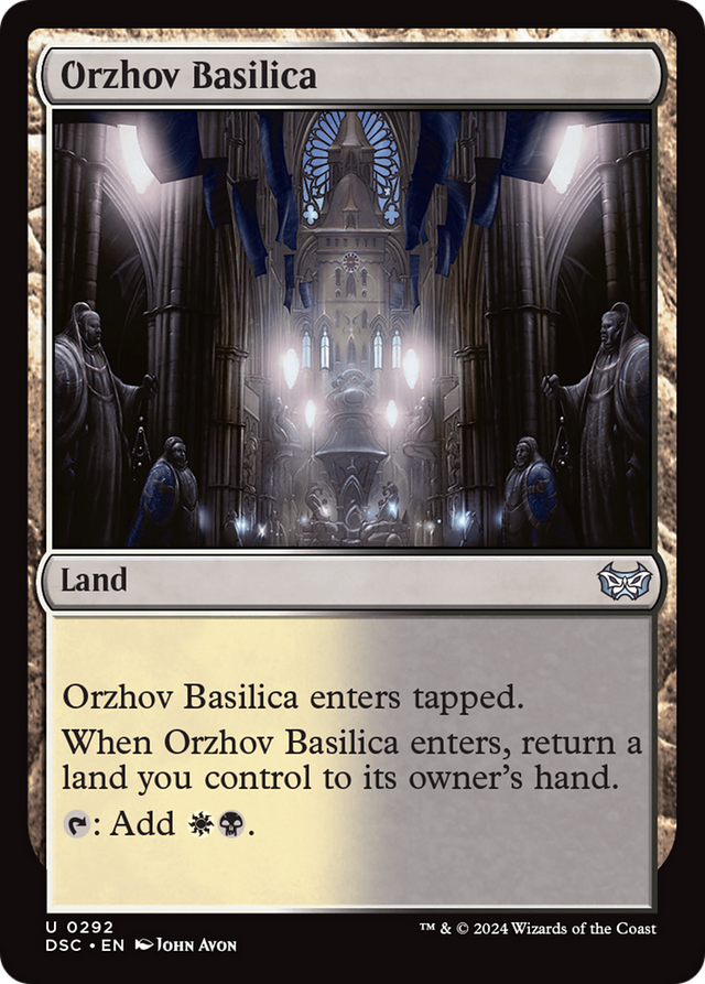 Orzhov Basilica [Duskmourn: House of Horror Commander] - PCA Designer Toys