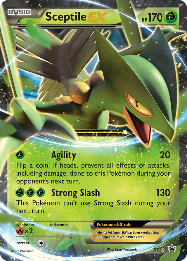 Sceptile EX (XY53) [XY: Black Star Promos] - PCA Designer Toys