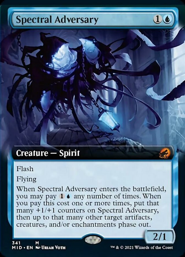 Spectral Adversary (Extended Art) [Innistrad: Midnight Hunt] - PCA Designer Toys