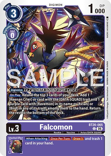 Falcomon [BT26-065] [Timeless Bonds]