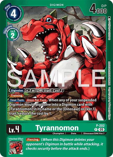 Tyrannomon [P-202] [Limited Card Pack -Final Crest-]