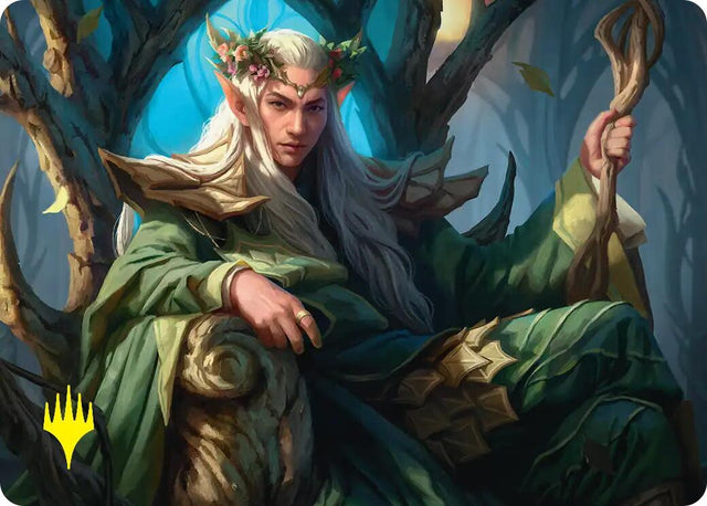 Thranduil, the Elvenking Art Card (Gold-Stamped) [The Hobbit Art Series]