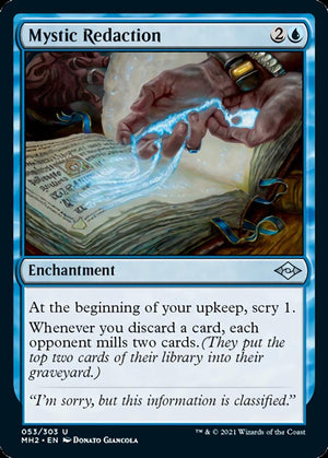 Mystic Redaction [Modern Horizons 2] - PCA Designer Toys