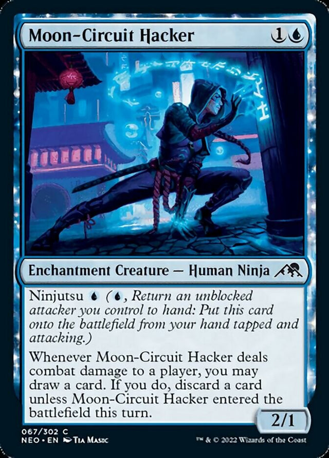 Moon-Circuit Hacker [Kamigawa: Neon Dynasty] - PCA Designer Toys