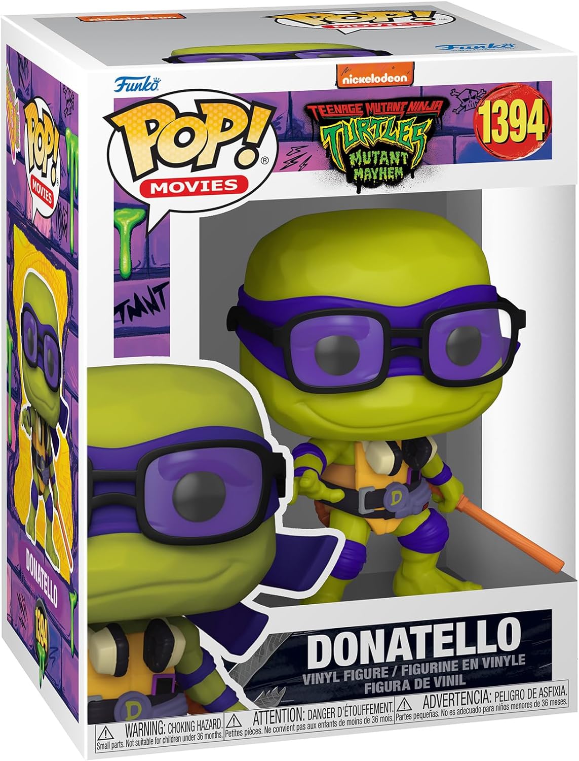 Donatello TMNT Mutant Mayhem Pop!