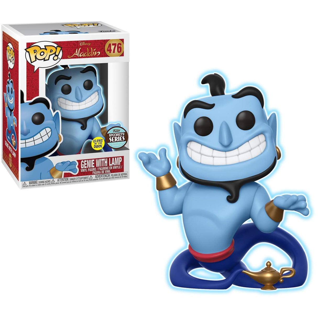 Genie w/ Lamp GITD Specialty Series Pop!