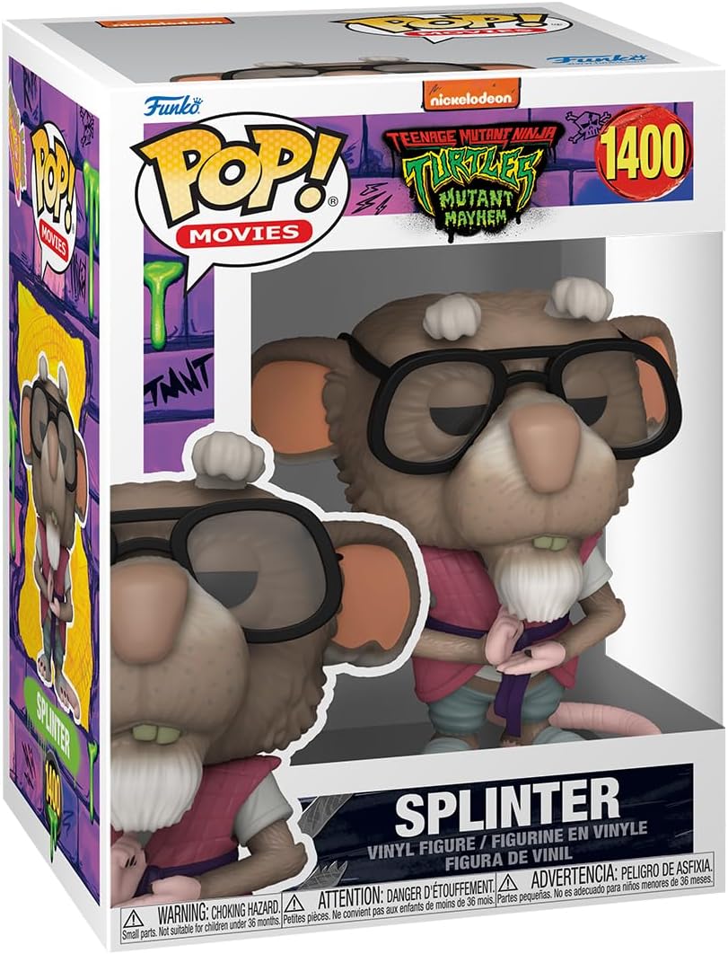 Splinter TMNT Mutant Mayhem Pop!