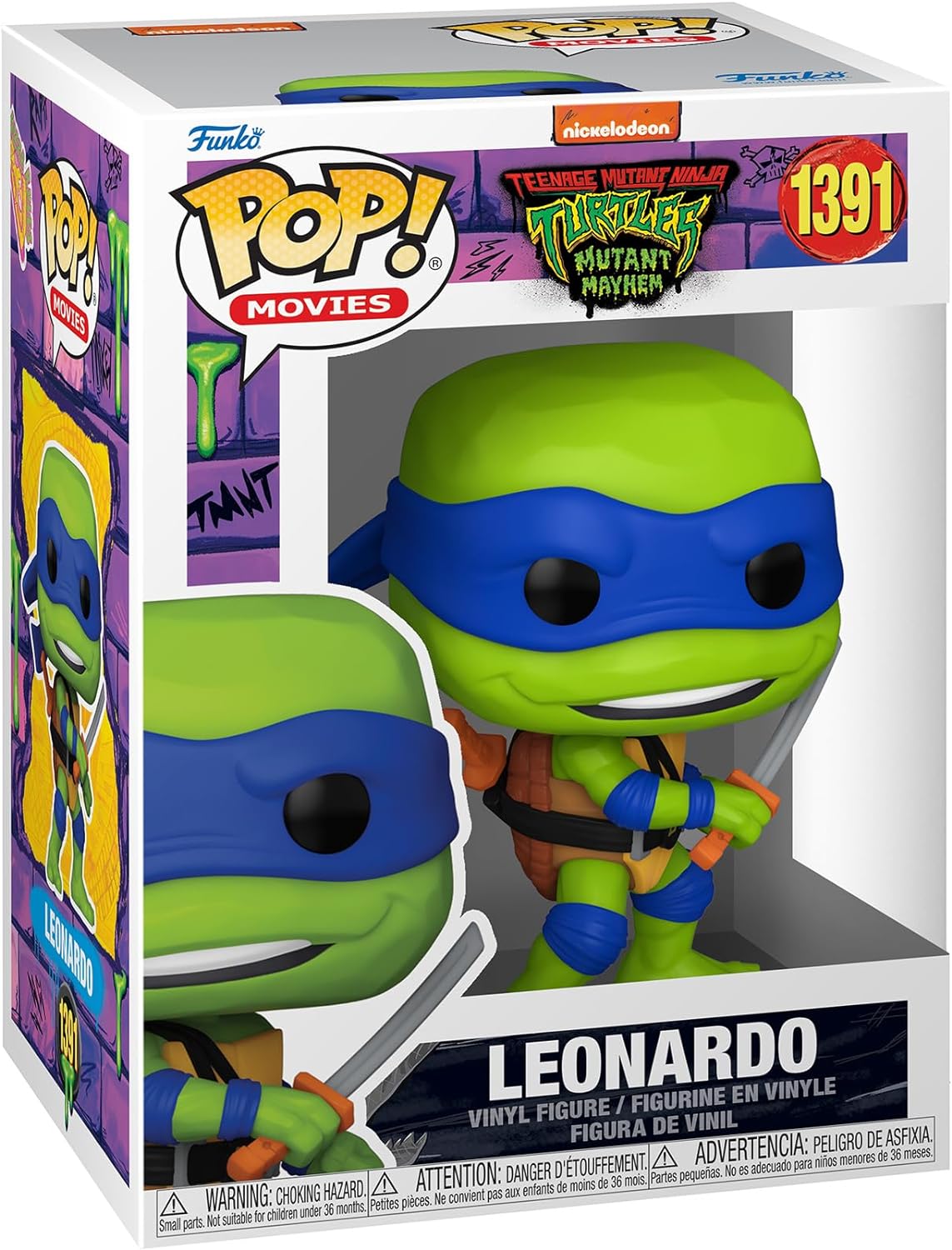 Leonardo TMNT Mutant Mayhem Pop!